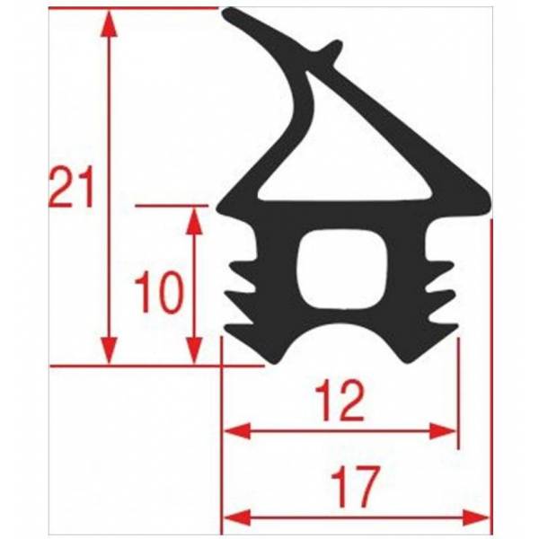 Guarnizione Porta Forno 785X475MM Lainox R70048010