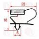 Guarnizione Magnetica Armadio Frigo Refrigerato 5030796
