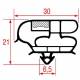 Guarnizione Ad Incastro Porta Frigo Electrolux Professional 4094152