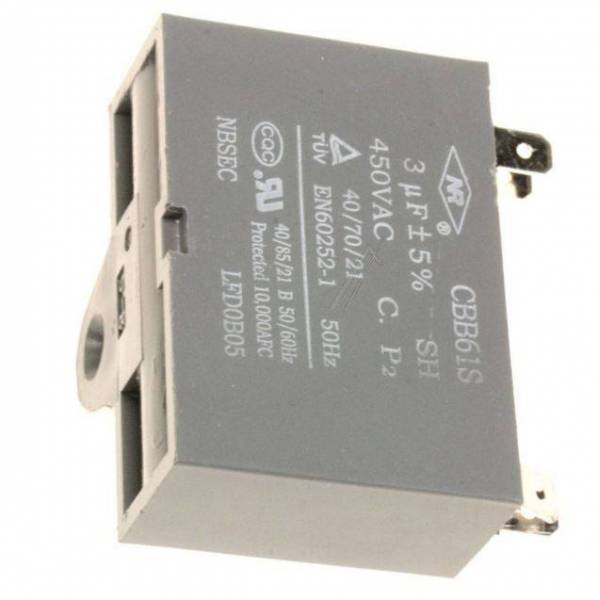 Condensatore CBB611A 3UF/450V Whirlpool C00395616 C00395616   Condensatori