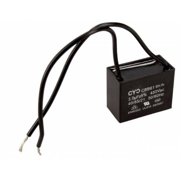 Condensatore CBB611 3UF/450V Delonghi 5111810461