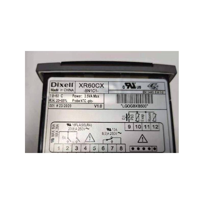 Controllo Elettronico DIXELL XR60CX-5N1C1 Frigo TN e BT 5055439