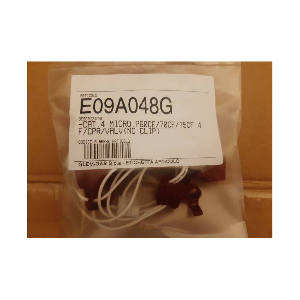 Catenaria 4 Fuochi Piano Cottura Glem Gas M54E09A048G