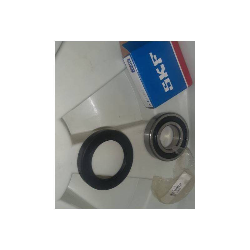 Kit Cuscinetti 6206ZZ+6207RS Ed Anello Corteco 50X75X12