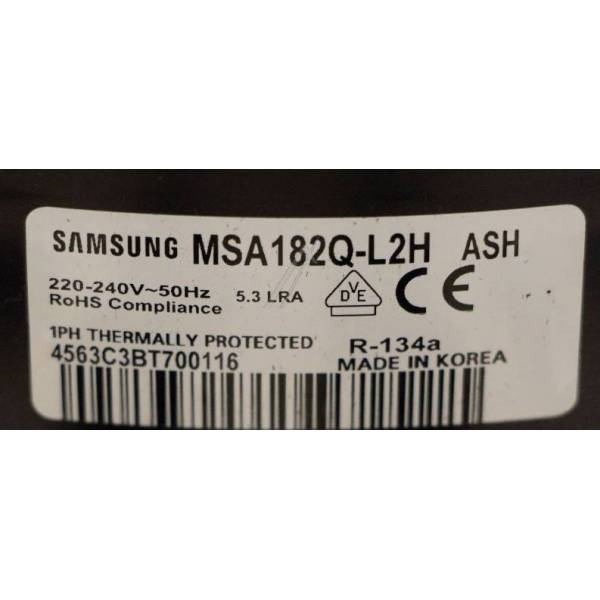 Compressore 8.19CC,220-240V Frigo Daewoo Samsung MSA182QL2H/ASH