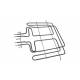 Resistenza 2450W 230V Cielo Piu' Grill Forno Whirlpool 481925928793