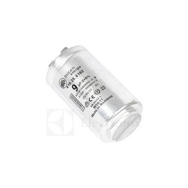 Condensatore 9 MF 230V Asciugatrice Electrolux 1250020227	