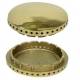 Spartifiamma Grande ø 75mm Ottone Lucido Areilos L0125