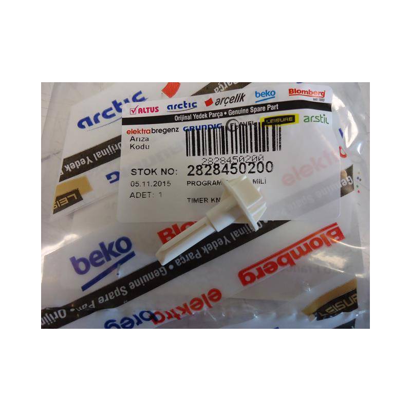 Perno Manopola Scheda Timer Arcelik Beko2828450200