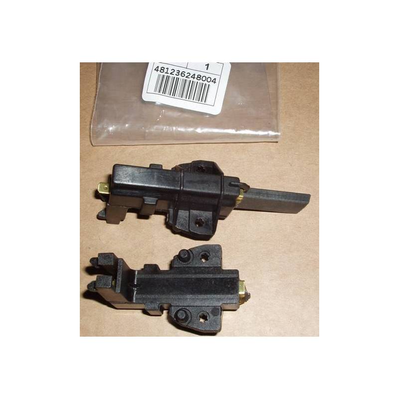 Spazzole Motore 13,5X4,9X34 mm Faston 4,8mm Whirlpool 481236248004