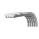 Cinghia Lavatrice Rigata 1230 H8 POLY-V Candy 41003164