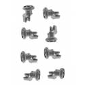 Kit Ruote Cesto Superiore Grigio Vestel 42052033
