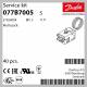Termostato Danfoss 2300mm 3 Contatti 077B7005
