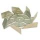 Ventola Alluminio 7 Pale Motore Forno Smeg 039290137