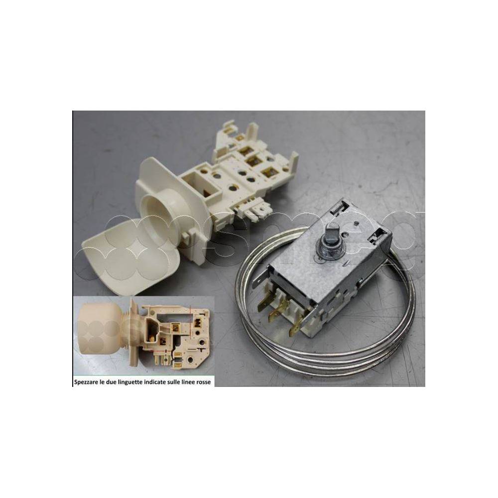 Termostato +Portalampada Smeg 698731743