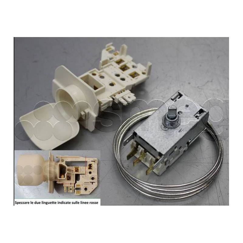 Termostato +Portalampada Smeg 698731743