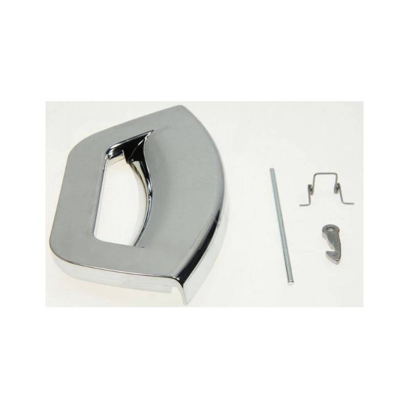 Kit Maniglia Apertura Oblo' Chrome Futura Lavatrice Whirlpool C00287769 
