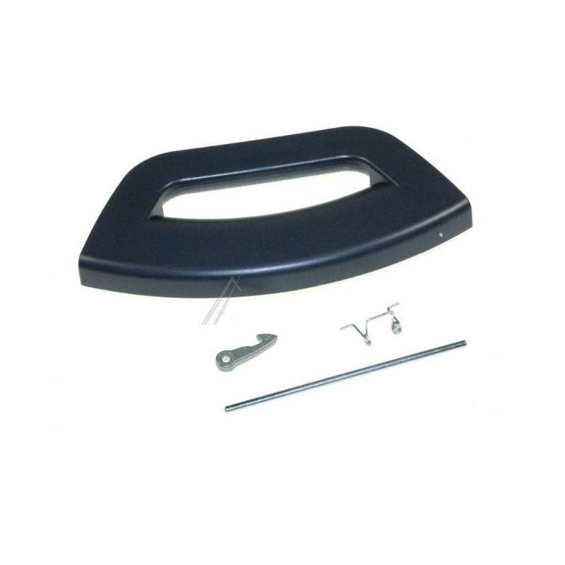 Set Maniglia Oblo' Grigia Lavatrice Whirlpool C00288568 