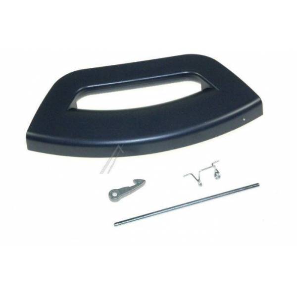 Set Maniglia Oblo' Grigia Lavatrice Whirlpool C00288568 