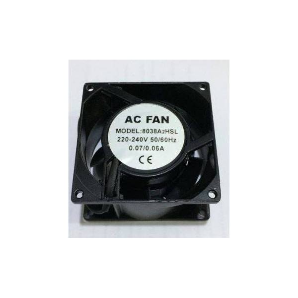 Ventilatore Assiale 80x80x28mm Per Stufa a Pellet 15W 28FR400