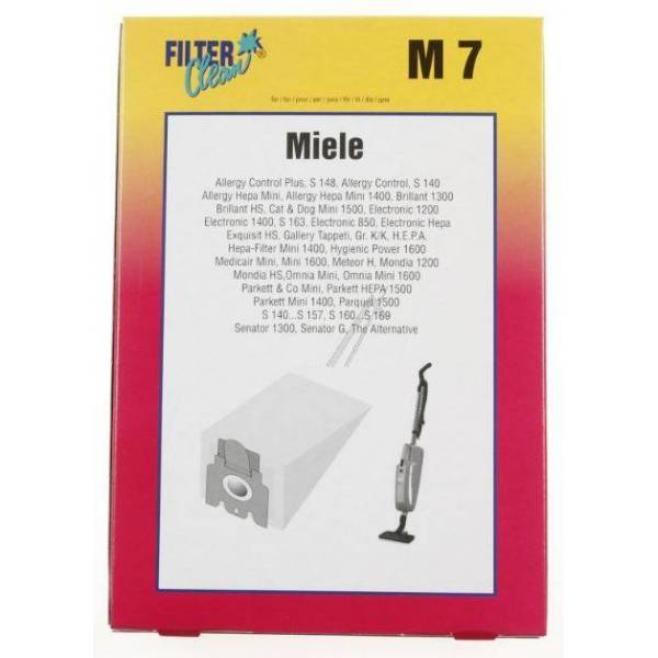 Sacchetti Aspirapolvere Per Miele Filter Clean M7