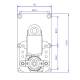 Motoriduttore Antiorario Stufa a Pellet 14702001