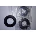 Kit 2 Cuscinetti 6204ZZ + 6205RS + Anello Tenuta 30X52X8,5/10,5