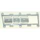 Supporto Pulsantiera 3 Tasti Aura Lavatrice Vestel 42027602 Originale