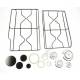 Kit Griglie Cappellotti Spartifiamma Bruciatori PF640M C00036155