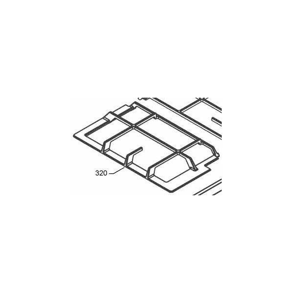 Griglia Ghisa SX Piano Cottura Electrolux 3546331012