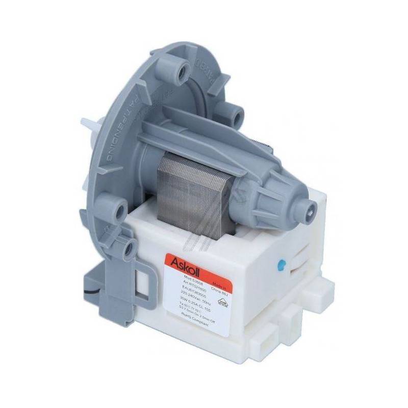 Pompa Scarico Magnetica Faston Davanti EAU61383505