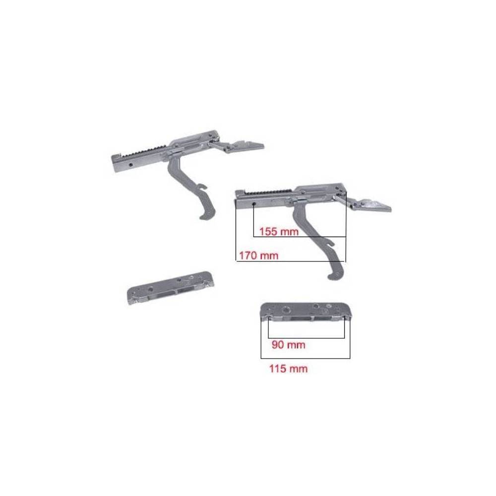 Kit Cerniere e Portarullo Porta Forno Rex Electrolux 50223858007