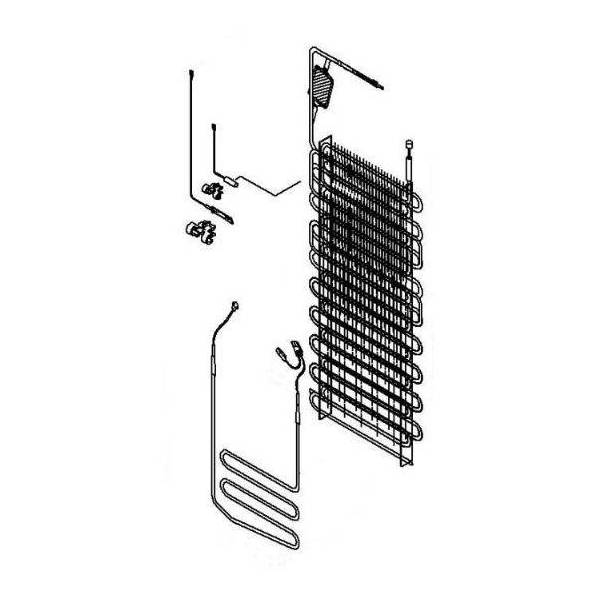 Evaporatore Interno Frigo Bosch Siemens 00243386