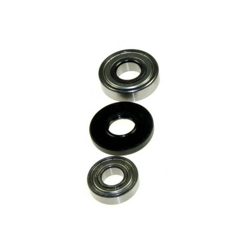 Kit 2 Cuscinetti 6204ZZ+6305ZZ+Anello Tenuta 28X62X10/12