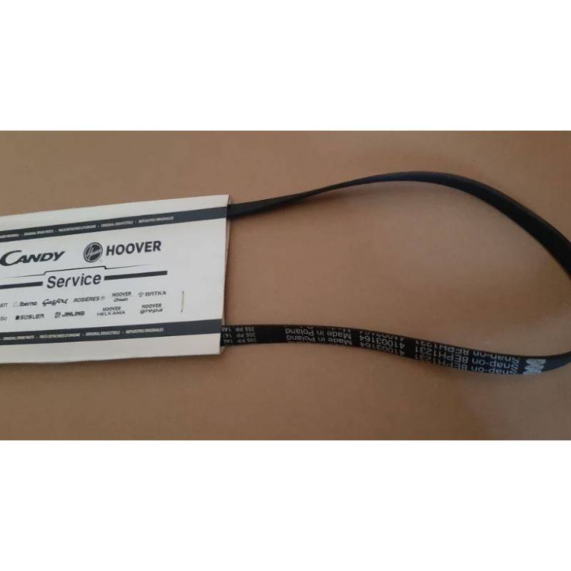 Cinghia Lavatrice Rigata 1231 H8 POLY-V Candy 41003164