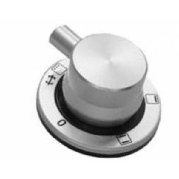 Manopola Commutatore Forno Inox Nero Ilve G3010608